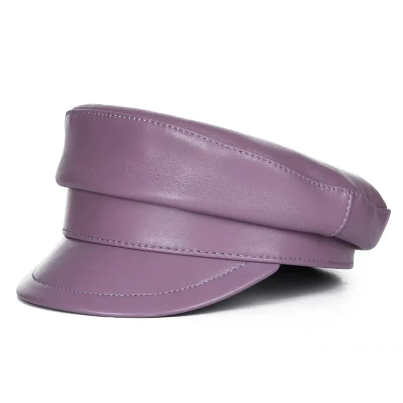 Medford Genuine Leather Sailor Cap
