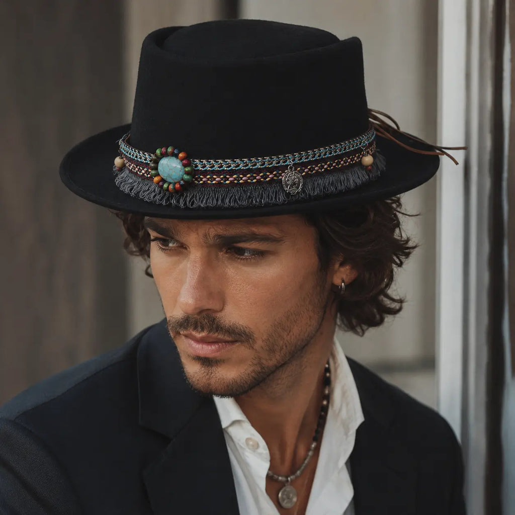 Melnik Bohemian Porkpie Hat