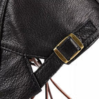 Melville Genuine Leather Duckbill Flat Cap