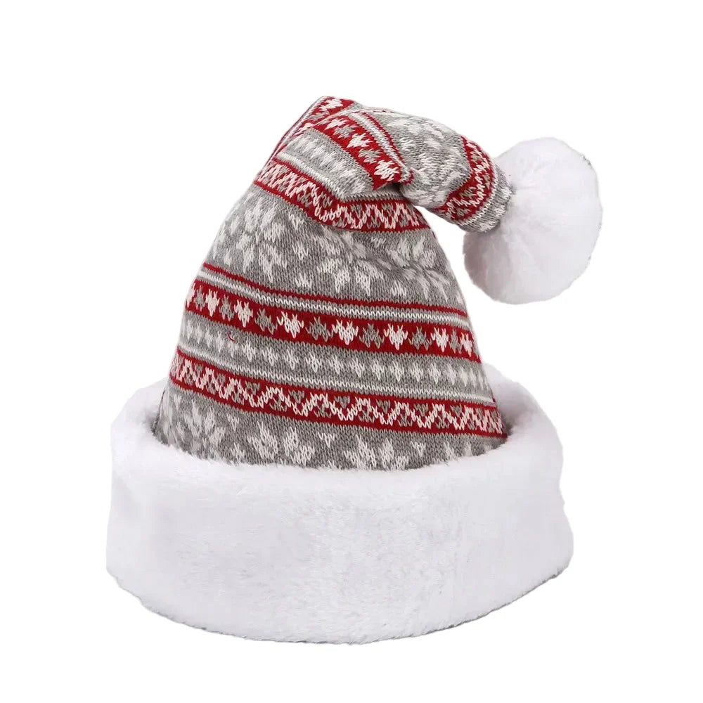 Merry Christmas Winter Pom Pom Beanie