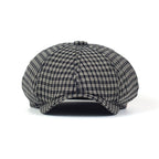 Mesina Plaid Cotton Newsboy Cap