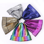 Metallic Glitter Degraded Beanie