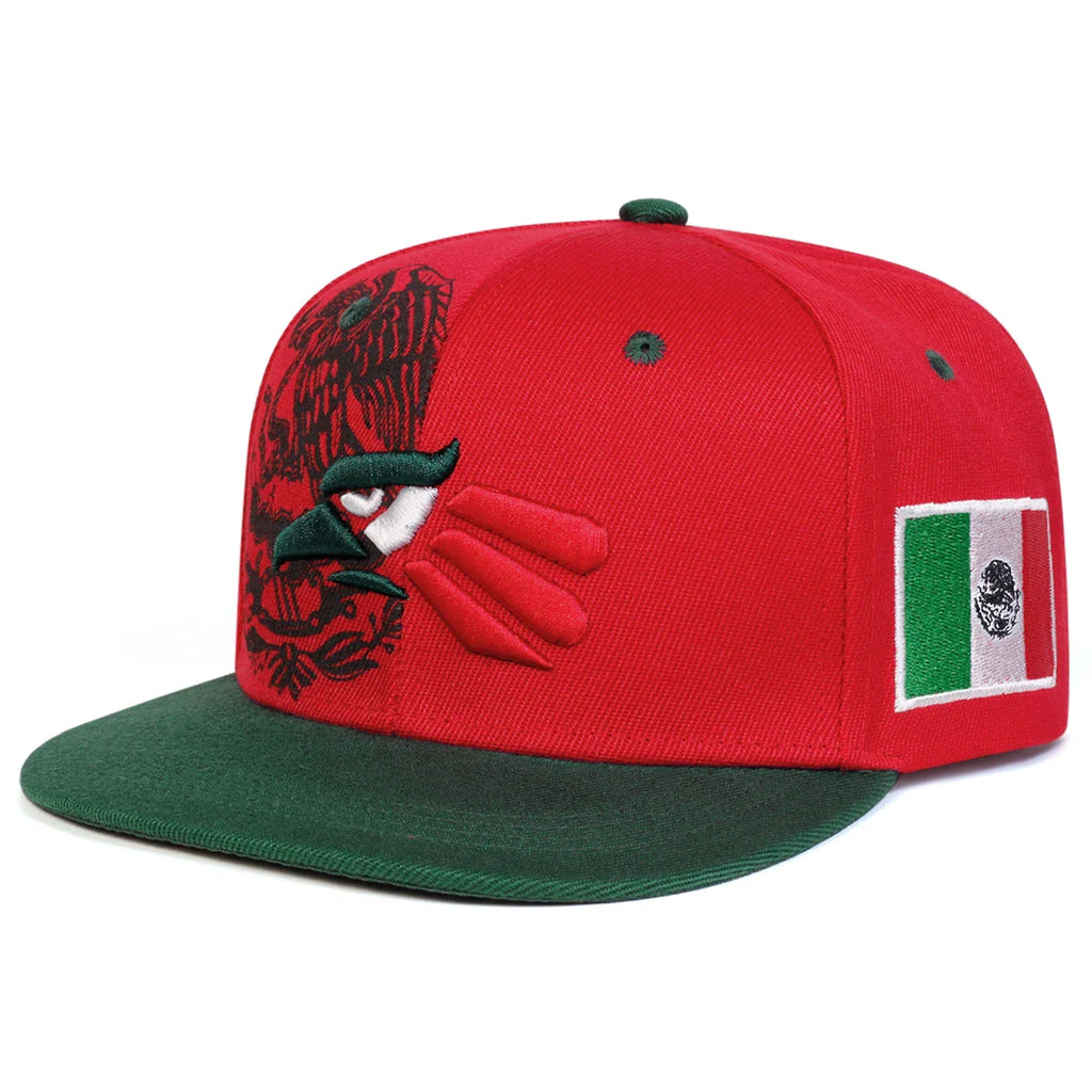 Mexican Eagle Cotton Snapback Cap