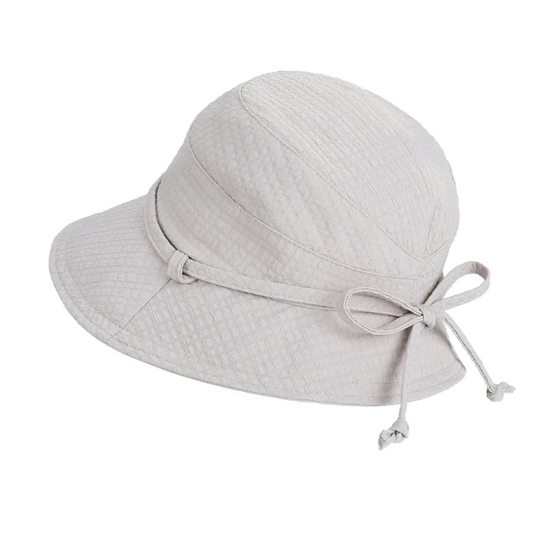 Miami Women Summer Ribbon Bucket Hat