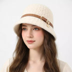 Michelle Women Knitted Adjustable Cloche Hat
