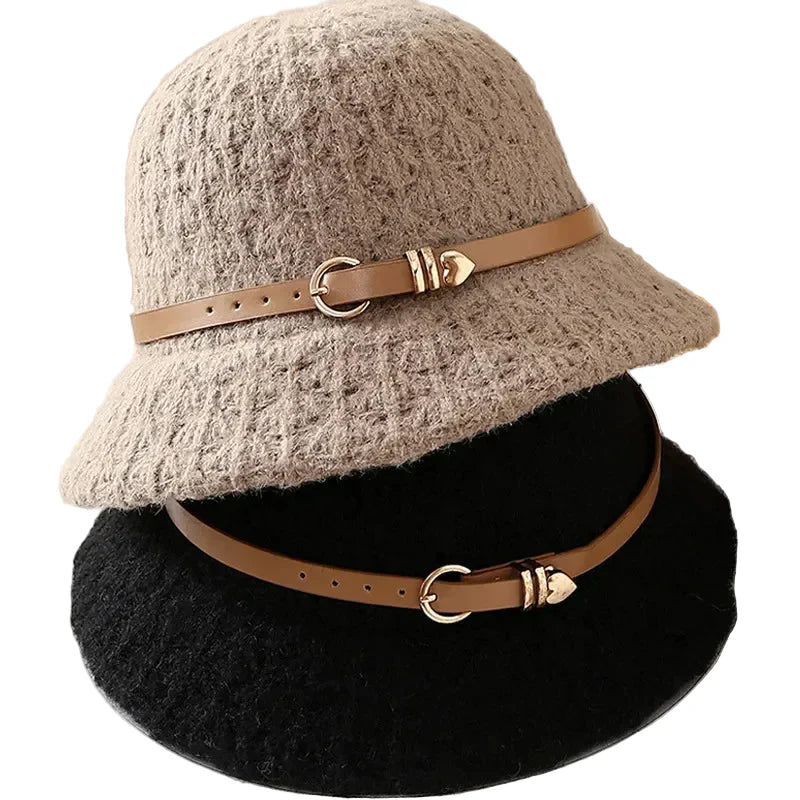Michelle Women Knitted Adjustable Cloche Hat