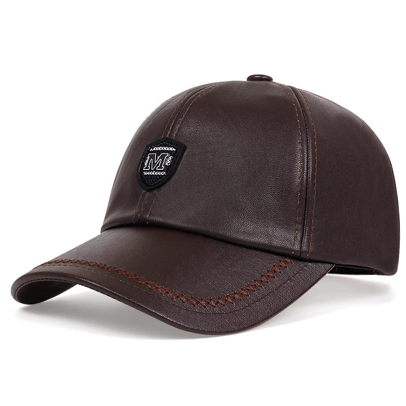 Middlesbrough Leather Baseball Cap