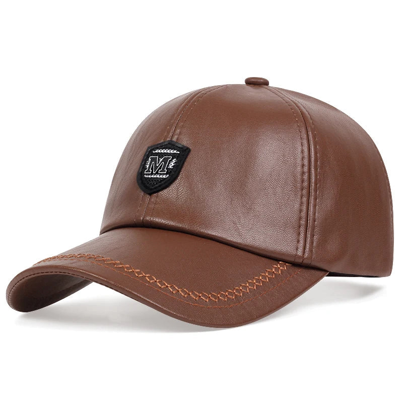 Middlesbrough Leather Baseball Cap