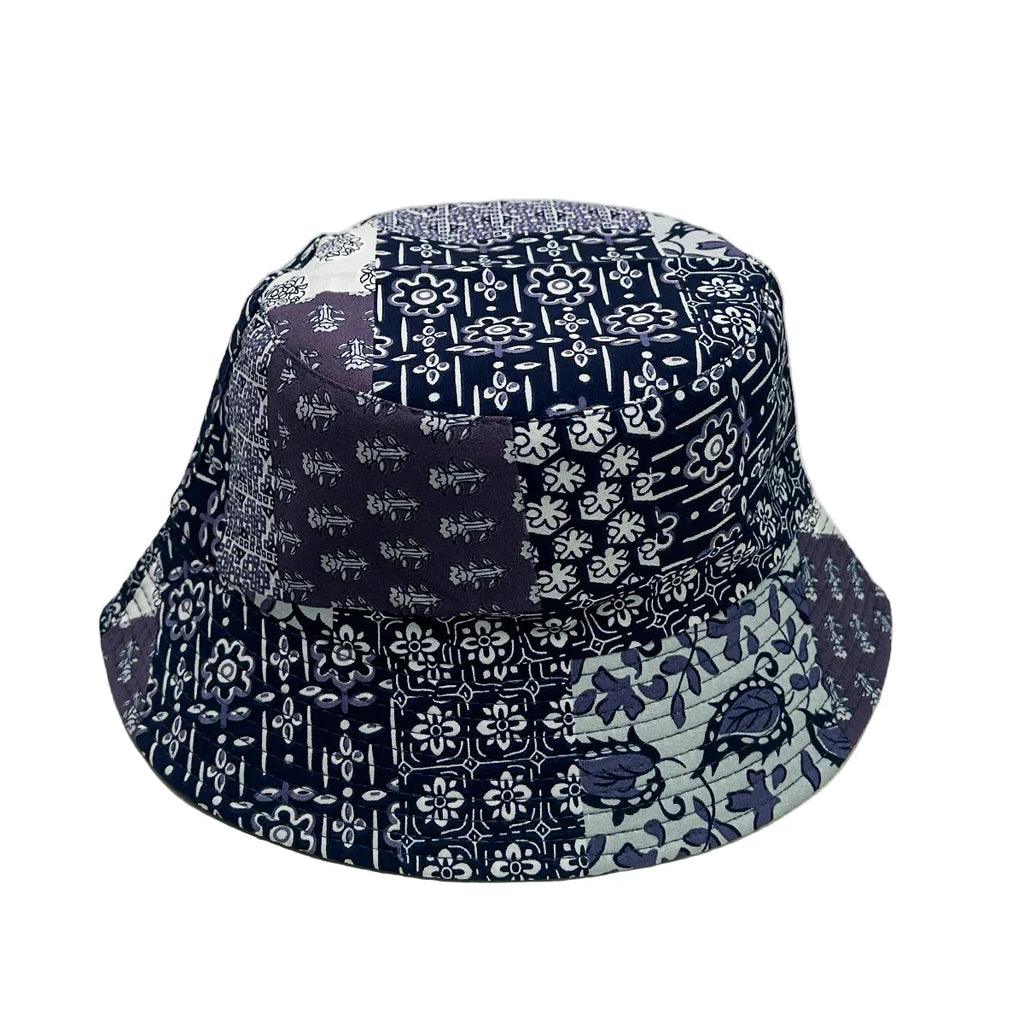 Midnight Flowers Bucket Hat
