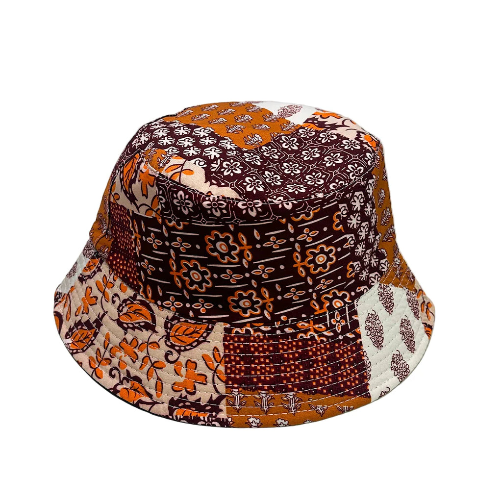 Midnight Flowers Bucket Hat