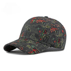 Midnight In Paris Comic Strip Baseball Cap