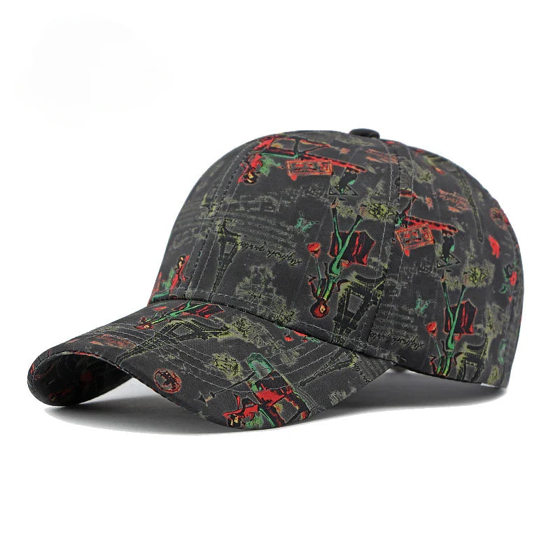 Midnight In Paris Comic Strip Baseball Cap
