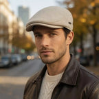 Milano Plain Cotton Flat Cap