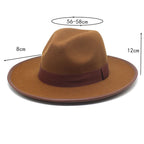 Milano Wool Felt Fedora Hat
