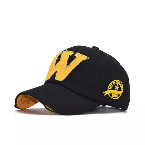Yellow and black Baseball Cap