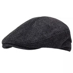 Milford Herringbone Cotton Flat Cap
