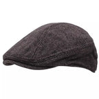 Milford Herringbone Cotton Flat Cap