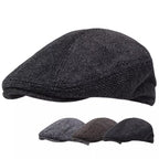Milford Herringbone Cotton Flat Cap