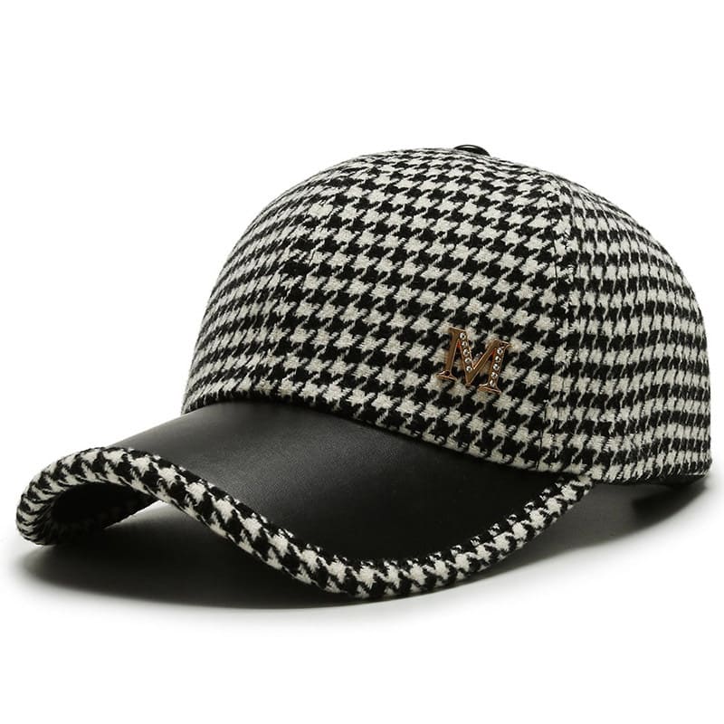 Miller Houndstooth Baseball Cap
