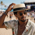 Miller Summer Starw Porkpie Hat