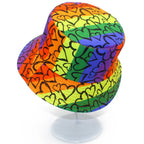 Million Hearts Rainbow Reversible Bucket Hat
