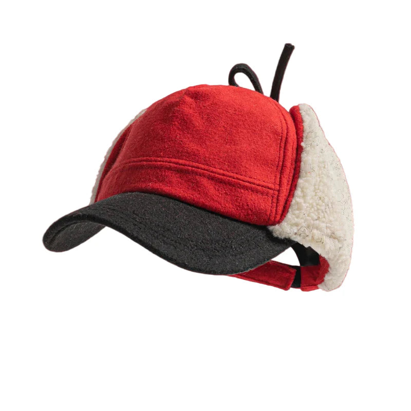 Milwaukee Winter Fur Earflaps Baseball Cap