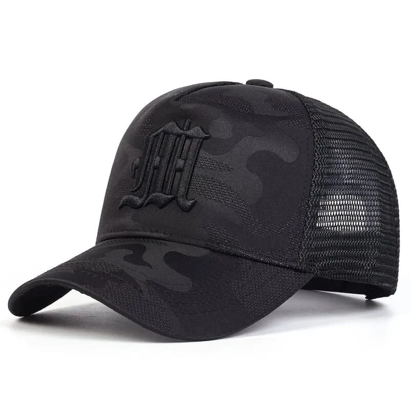 Mindset Black Camouflage Trucker Cap