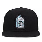 Missing Old Black Snapback Cap