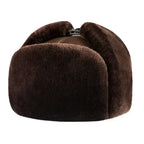 Missoula Winter Genuine Leather Ushanka Bomber Hat
