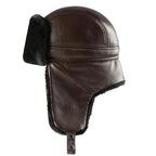 Missoula Winter Genuine Leather Ushanka Bomber Hat
