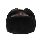 Missoula Winter Genuine Leather Ushanka Bomber Hat