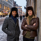 Missoula Winter Genuine Leather Ushanka Bomber Hat