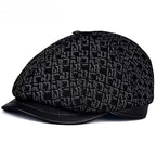 Missouri Genuine Leather Newsboy Cap