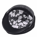 Missouri Genuine Leather Newsboy Cap