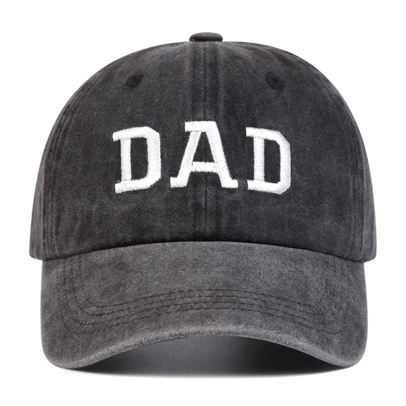 Mom & Dad Washed Cotton Baseball Cap