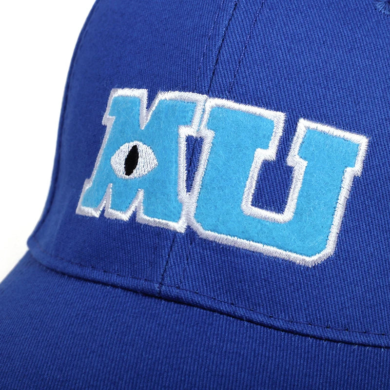 Monsters University Blue Cotton Baseball Cap