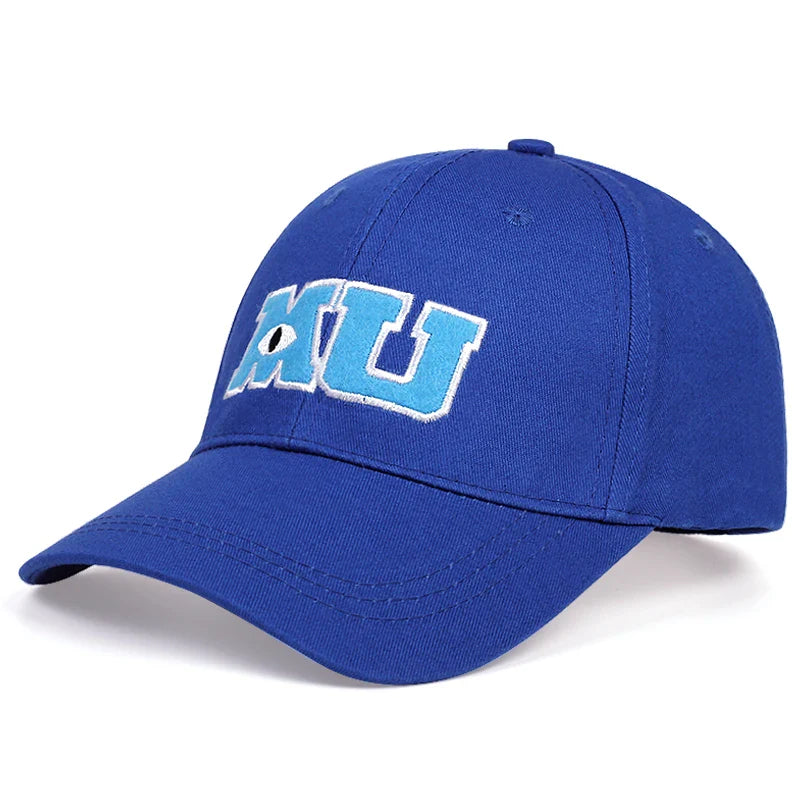 Monsters University Blue Cotton Baseball Cap