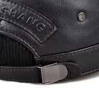 Montagne Genuine Leather Army Cap