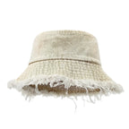 Montana Tassle Edge Denim Bucket Hat