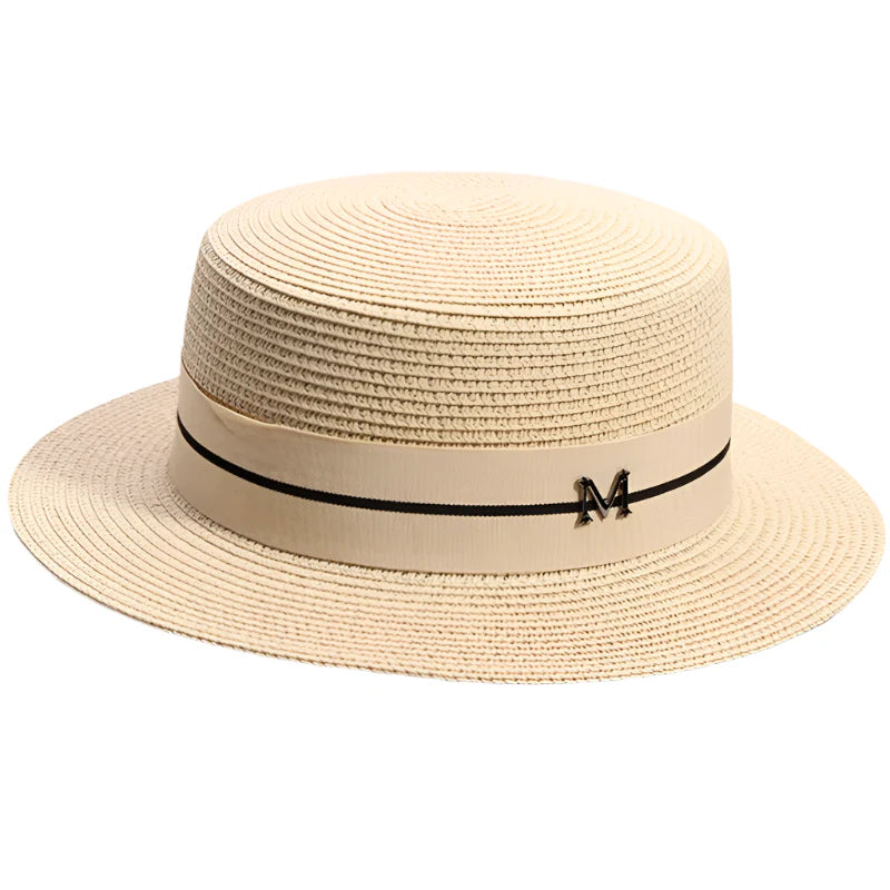 Monterroso Summer Straw Boater Hat