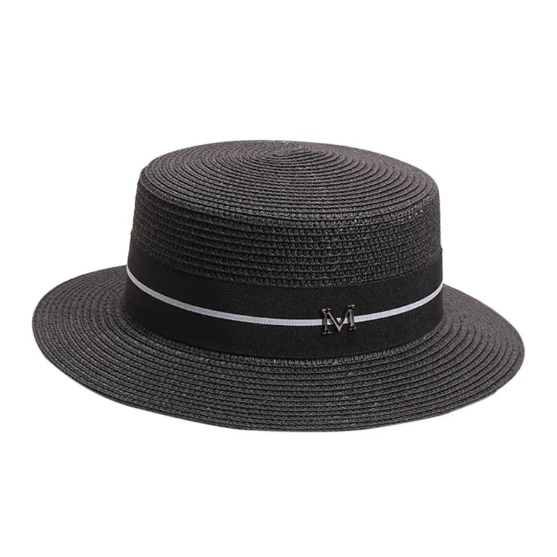 Monterroso Summer Straw Boater Hat