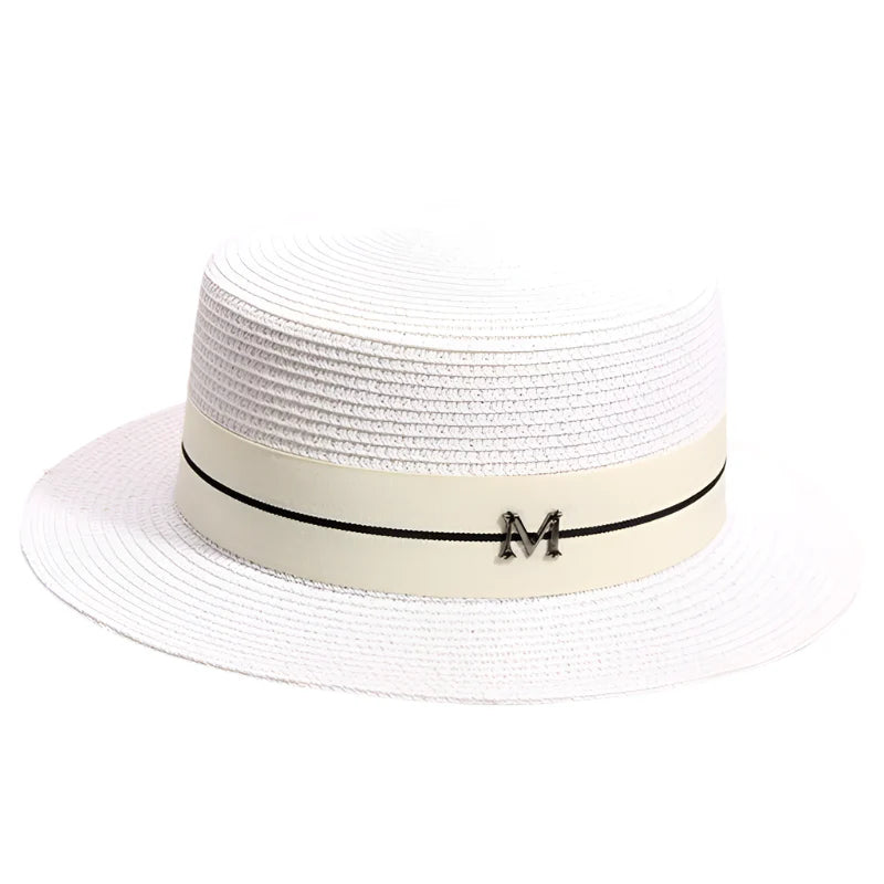 Monterroso Summer Straw Boater Hat