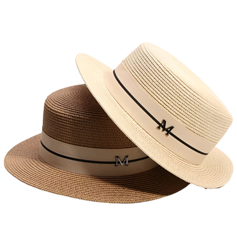 Monterroso Summer Straw Boater Hat