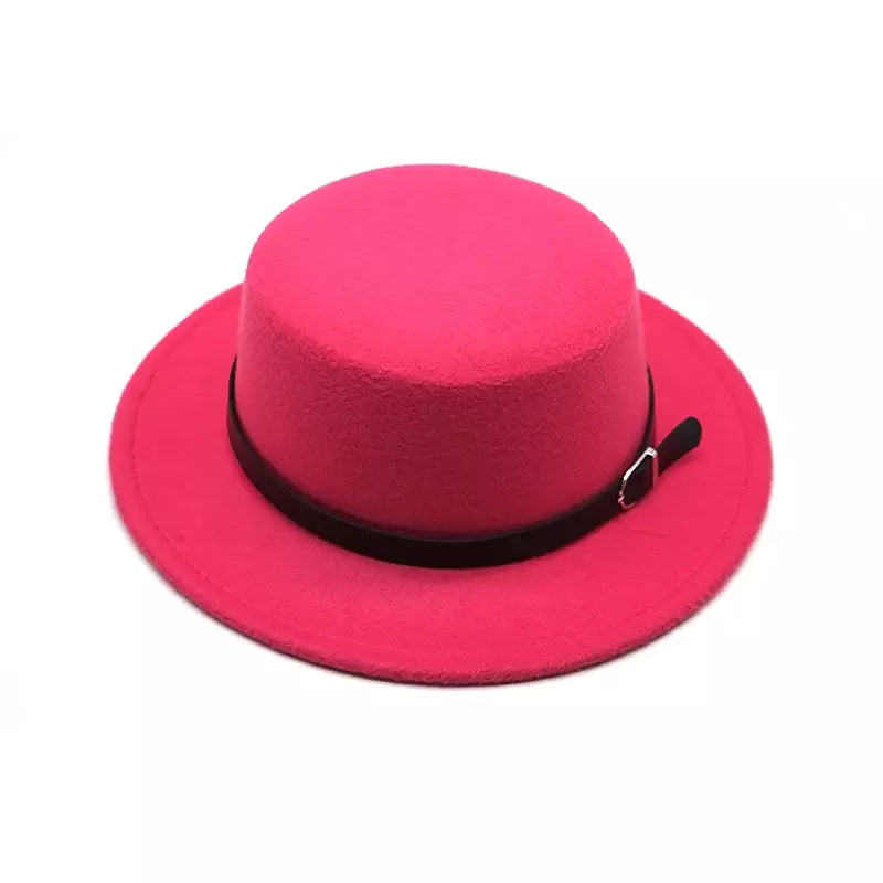Rose Vintage Boater Hat – classic straw boater style