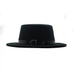 Vintage Boater Hat side view