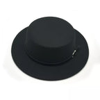Vintage Boater Hat top view