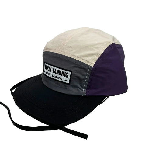 Beige 5-Panels Cap