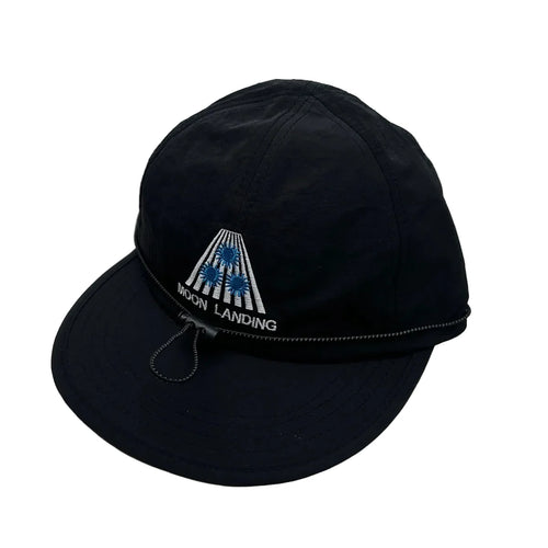 Black Breathable 5-Panels Cap