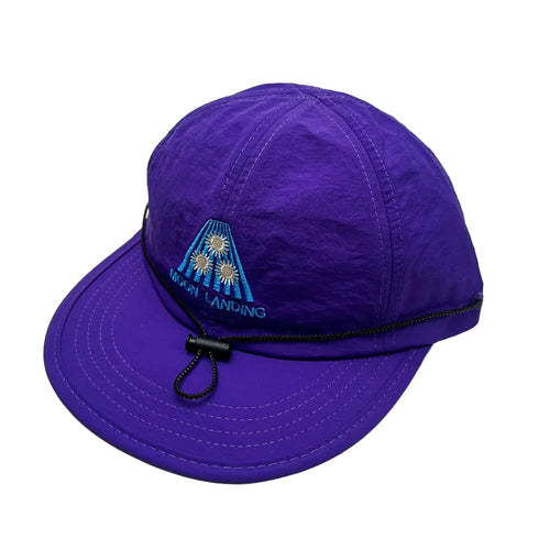 Purple Breathable 5-Panels Cap