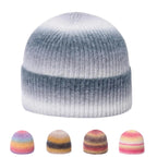 Moore Winter Tie-Dye Knitted Wool Beanie